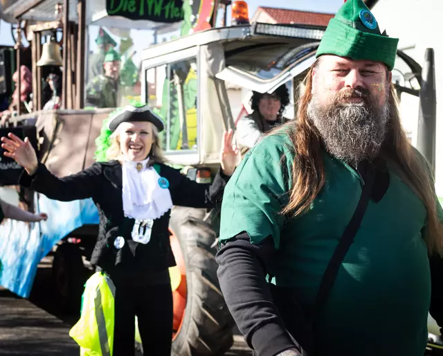 Gut gelaunt durch Mechtersheim | Foto: Cornelia Bauer