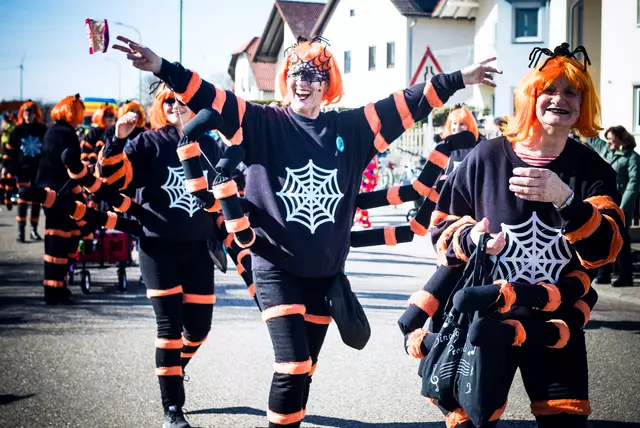 Der Mederscher Lochhewwel Faschingsumzug war ein voller Erfolg | Foto: Cornelia Bauer