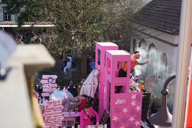 Die Menge wurde am liebsten von ganz oben angeheizt | Foto: Katharina Wirth