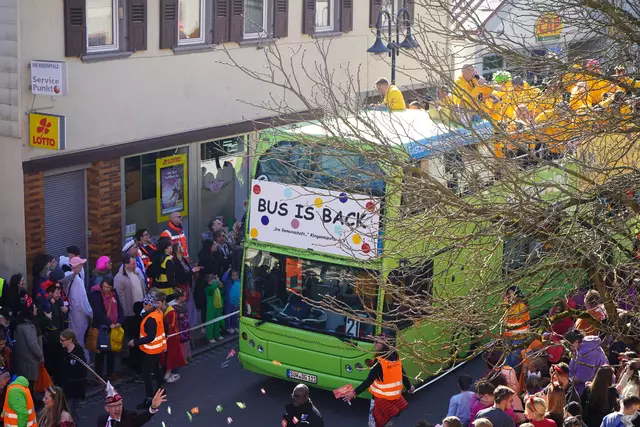 "BUS IS BACK" - das Motto von "Die Gemeinschaft" Klingenmünster | Foto: Katharina Wirth