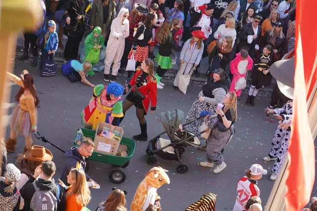 Unterschiedliche Kostüme: von verschiedenen Tieren bis hin zu Clowns und Zirkusdirektoren | Foto: Katharina Wirth