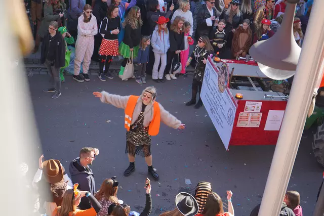 Die vereinsinternen Ordner hatten Spaß und tanzten mit | Foto: Katharina Wirth