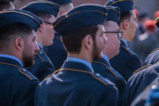 Öffentliches Bundeswehr-Gelöbnis in Germersheim März 2025 | Foto: Paul Needham
