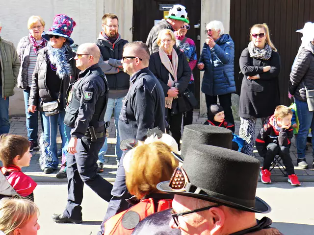 Präsenz der Polizei | Foto: Brigitte Melder