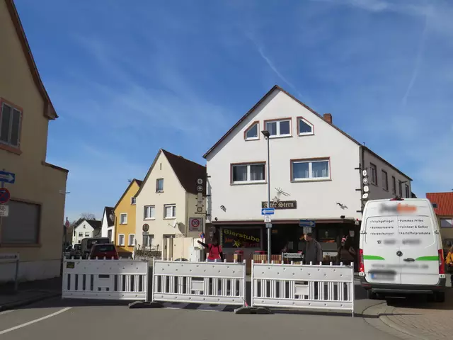 Auch die Seitenstraßen gesperrt | Foto: Brigitte Melder