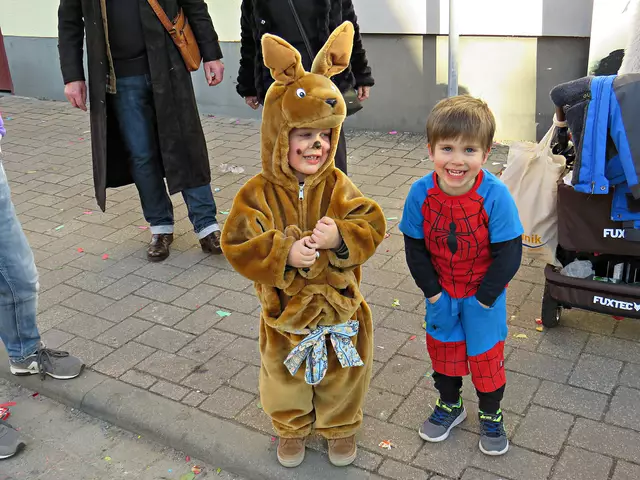 Sehen allerliebst in ihren Kostümen aus | Foto: Brigitte Melder