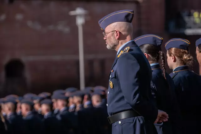 Öffentliches Bundeswehr-Gelöbnis in Germersheim März 2025 | Foto: Paul Needham