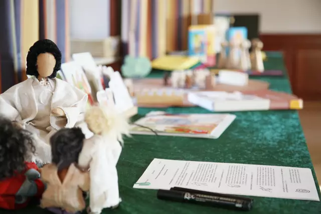 Material, Inspirationen und Tipps für viele Unterrichtsstunden gab es an den drei Tagen Vokationstagung.  | Foto: Nadja Donauer | Amt für Religionsunterricht