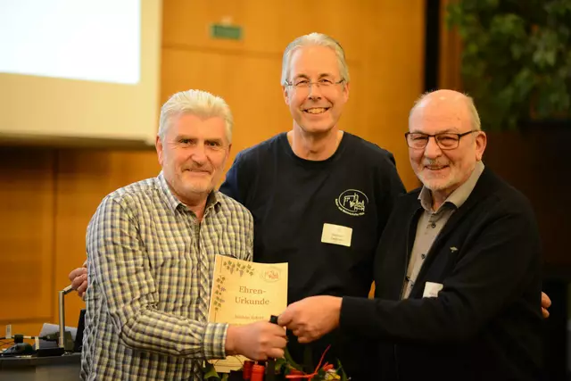 v.l.n.r. Joachim Eckert, Michael Ceranski, Robert Schumann | Foto: Michael Meyer