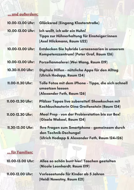 Auszug aus dem Propgramm | Foto: VHS Kaiserslautern eV
