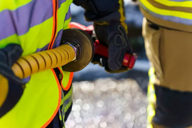 Die Feuerwehr konnte das Feuer schnell löschen | Foto: Kim Rileit