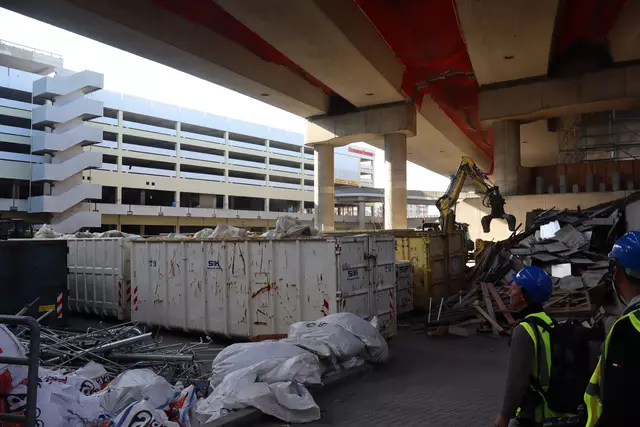 Warenhof Nord: ein riesiger Umschlagplatz | Foto: Julia Glöckner