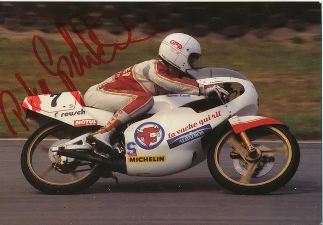 Petra Gschwander auf der Casal-Rennmaschine 80 ccm | Foto: Archiv Michael Sonnick