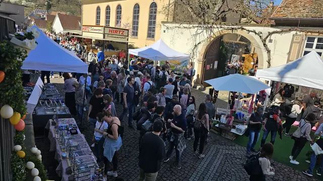 Kirchplatz Gimmeldingen  | Foto: Eva Bender