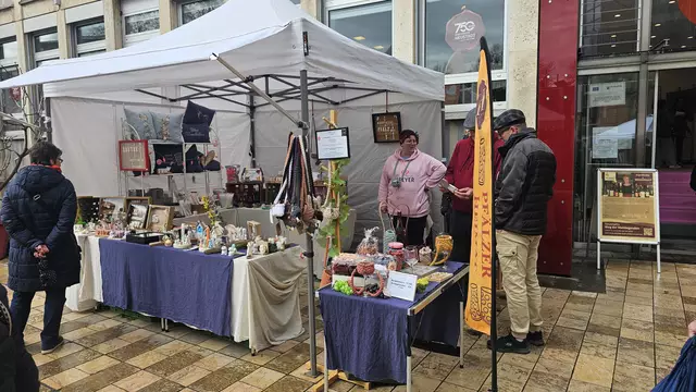 Pfälzer Heimat Stände mit jeder Menge Deko und Accessoires | Foto: Eva Bender