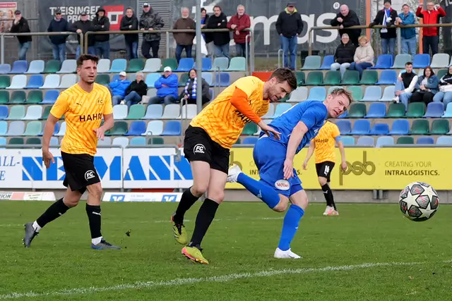 FK Pirmasens gegen FC Karbach, 29. März 2025. | Foto: Erik Stegner