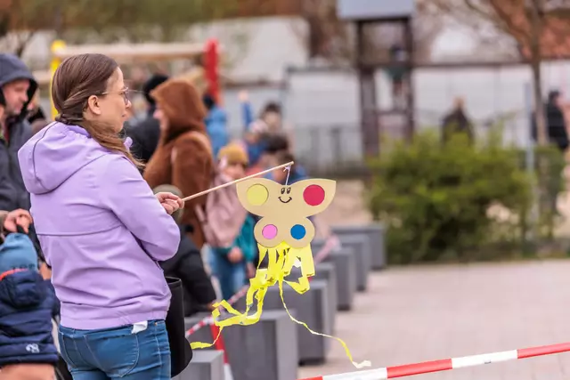 Selbstgebastelte Frühlingsboten überall | Foto: Paul Needham