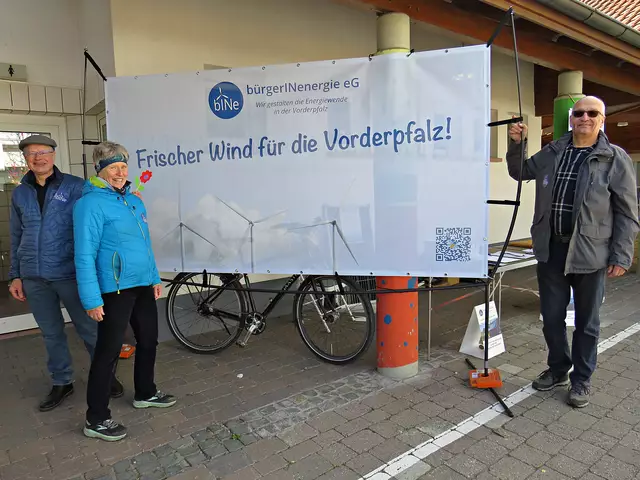 Am Dorfplatz auch die bürgerINenergie eG | Foto: Brigitte Melder