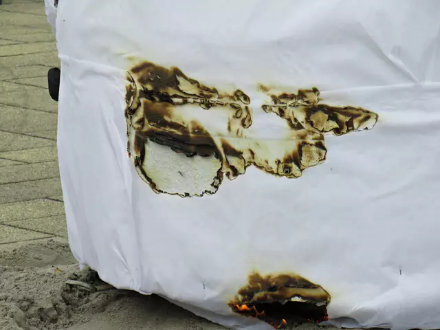 Ein richtiges Feuer-Kunstwerk ;-) | Foto: Brigitte Melder
