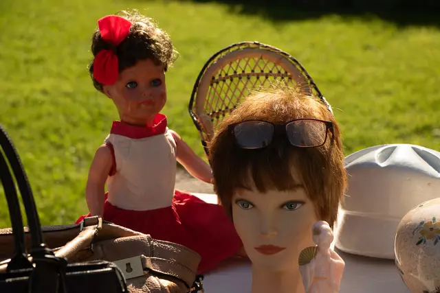 Hübsches, Praktisches und Kurioses beim Hofflohmarkt in Bellheim | Foto: Heike Schwitalla