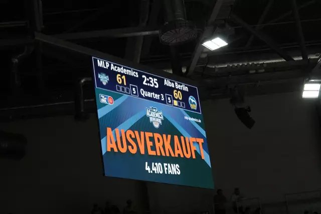 Der SNP dome in Heidelberg war zum sechsten Mal in Folge mit 4.410 Zuschauern ausverkauft | Foto: Michael Sonnick