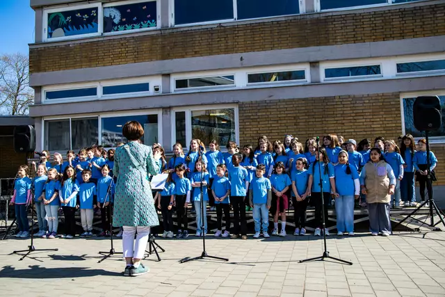 Der Schulchor | Foto: Wolfgang Neuberth