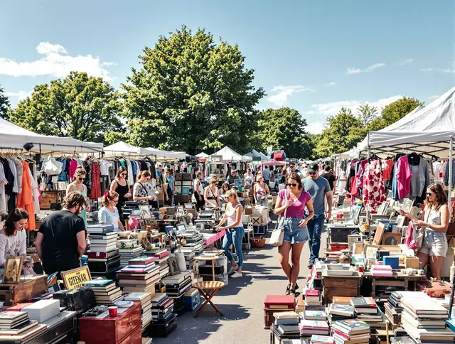 Flohmarkt-Termine 2025 in Pfalz und Umgebung – Die besten Trödelmärkte, Hof-Flohmärkte und Bauernmärkte für Schnäppchenjäger und Vintage-Liebhaber. Jetzt Märkte in deiner Nähe entdecken! | Foto: Anouar Touir/erstellt mit Mistral (KI)