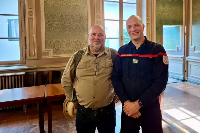 Klaus Kurre und Romain Conte | Foto: Johann-Peter Melder