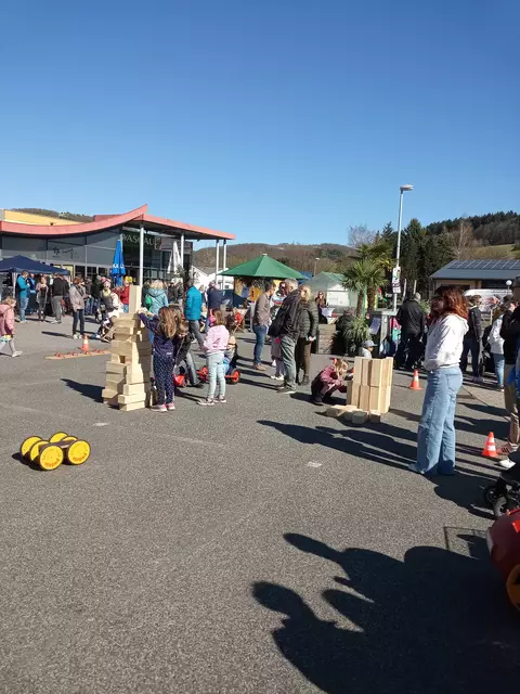 In der Austraße hatten die Kinder ihren Spaß | Foto: Anja Stemler