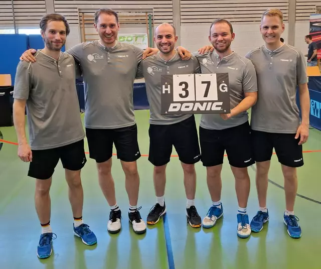 Tolles Team: Mit 19:1 Punkten war unser Erste in der Rückrunde an der Platte nicht zu stoppen. | Foto: C.B.