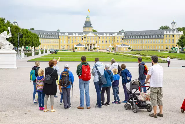 Abenteuer erleben und spannende Geschichten erfahren beim Kinderstadtrundgang | Foto: KTG Karlsruhe Tourismus GmbH, Jürgen Rösner