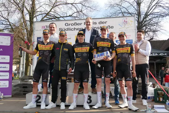 Gewinner der Teamwertung die Mannschaft von Lotto Kern-Haus | Foto: Dieter Hamman