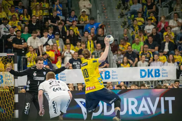 Juri Knorr beim Sieben Meter | Foto: Wolfgang Neuberth