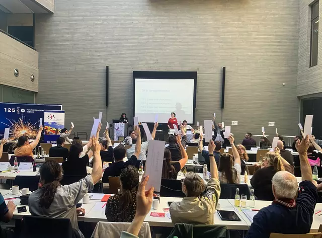 Blick ins Plenum | Foto: Eva Schröder, LJR