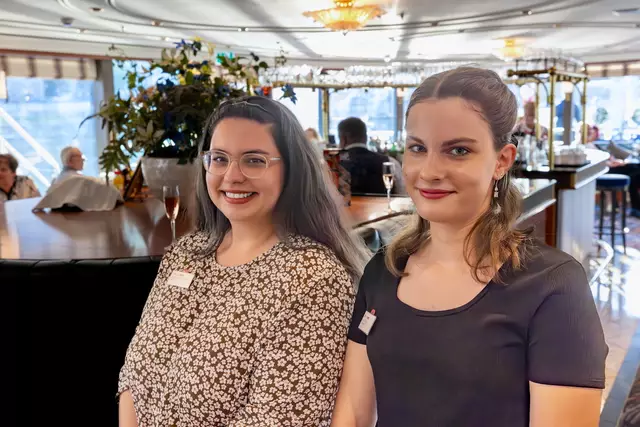 Sarah Dietz und Lara Fränzel | Foto: Johann-Peter Melder