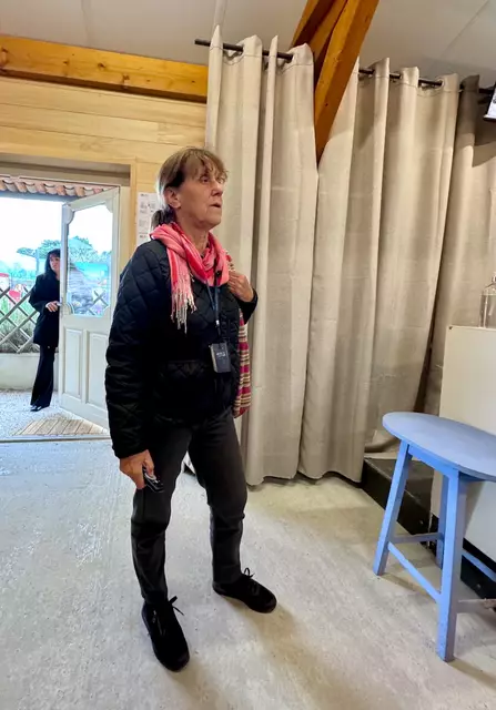 Reiseleiterin Ursula war an diesem Tag für uns da | Foto: Johann-Peter Melder