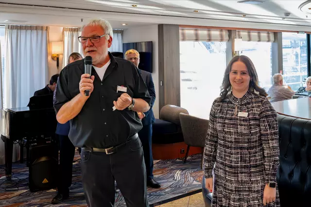 Peter Hausch und Jessica Nordhauß | Foto: Johann-Peter Melder