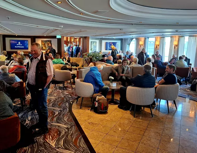 Die letzten Minuten bis zur Abfahrt Richtung Pfalz | Foto: Brigitte Melder