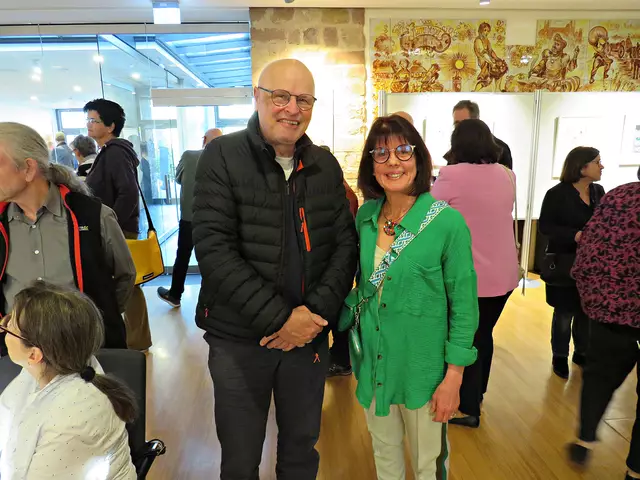Man kennt sich in der Szene: Johann-Peter Melder und Birgit Weinerth | Foto: Brigitte Melder