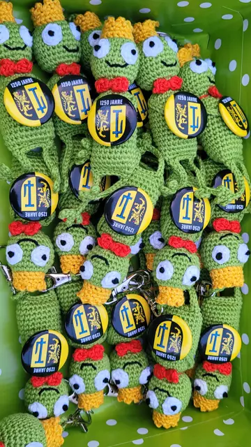 Die beliebten Kerwefrösche. | Foto: Markus Pacher