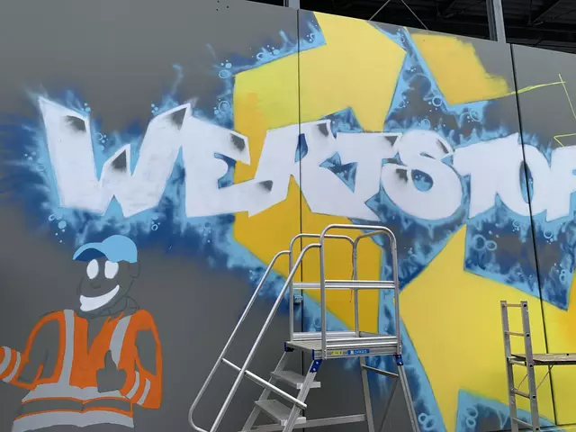 Das Kunstwerk nimmt Form an | Foto: Peter Krietemeyer