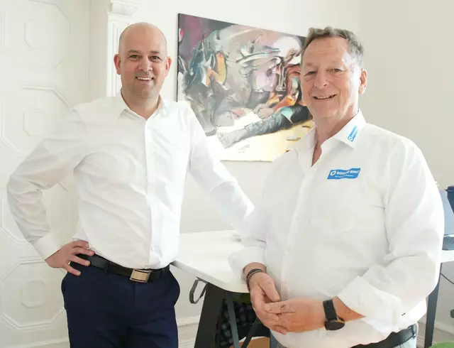 Martin Brandl und Heinz Pollini  | Foto: mda/Kreis Germersheim