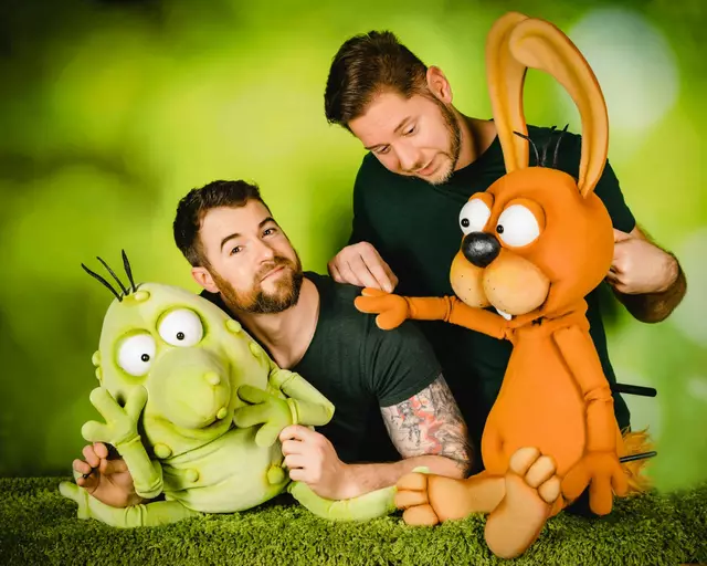 Nulli und Priesemut: "Angsthase! Pfeffernase!" - ein Puppentheater für Kinder ab 3 Jahren. | Foto: Alicja und Joanna Sionkowski