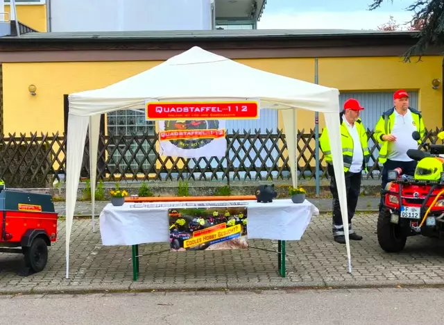 Die Quadstaffel112 wird auch in diesem Jahr beim Frühlingsmarkt mit dabei sein. | Foto: Quadstaffel112