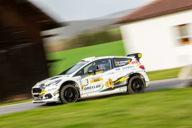 Raffael Sulzinger und Lisa Kiefer im Ford Fiesta WRC2 | Foto: Teamfoto Raffael Sulzinger