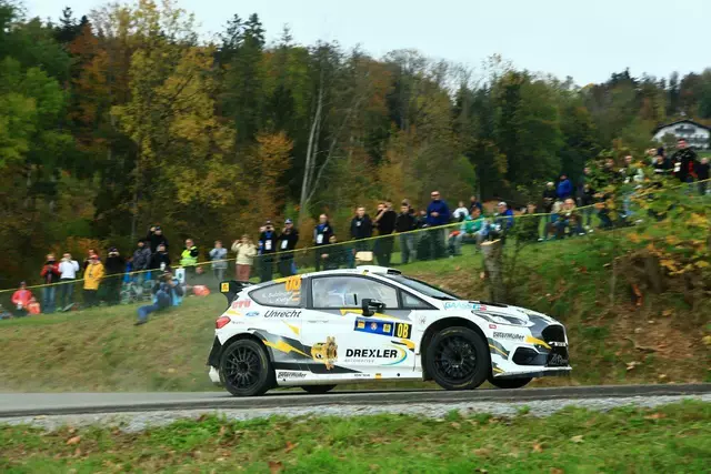 Raffael Sulzinger und Lisa Kiefer im Ford Fiesta WRC2 | Foto: Teamfoto Raffael Sulzinger