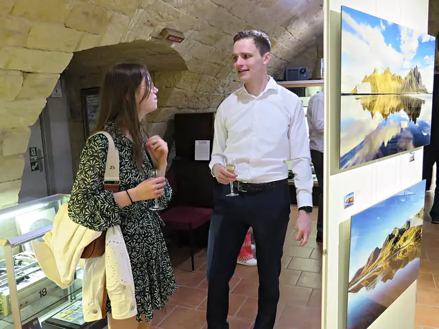 War ihre erste Vernissage | Foto: Brigitte Melder