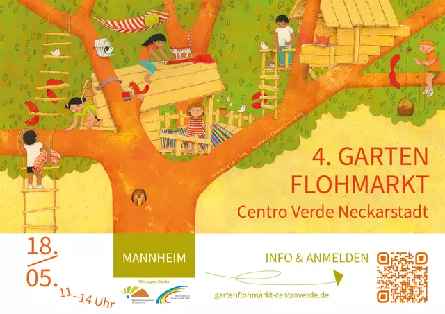 Gartenflohmarkt Centro Verde Mannheim | Foto: Lys Y. Seng