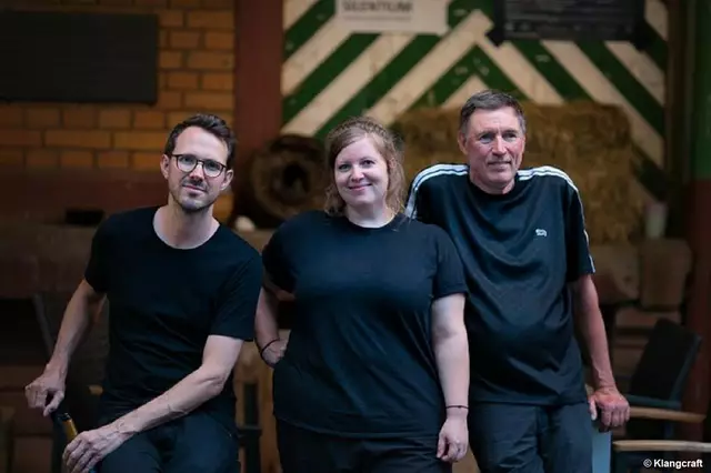Das Trio Klangcraft spielt im Theater Blaues Haus | Foto: Klangcraft