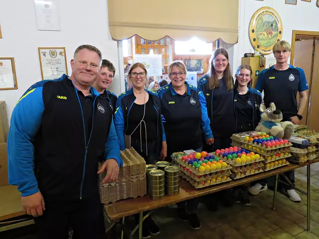 Kurze Unterbrechung für ein Fotoshooting der Vereinsmitglieder | Foto: Brigitte Melder